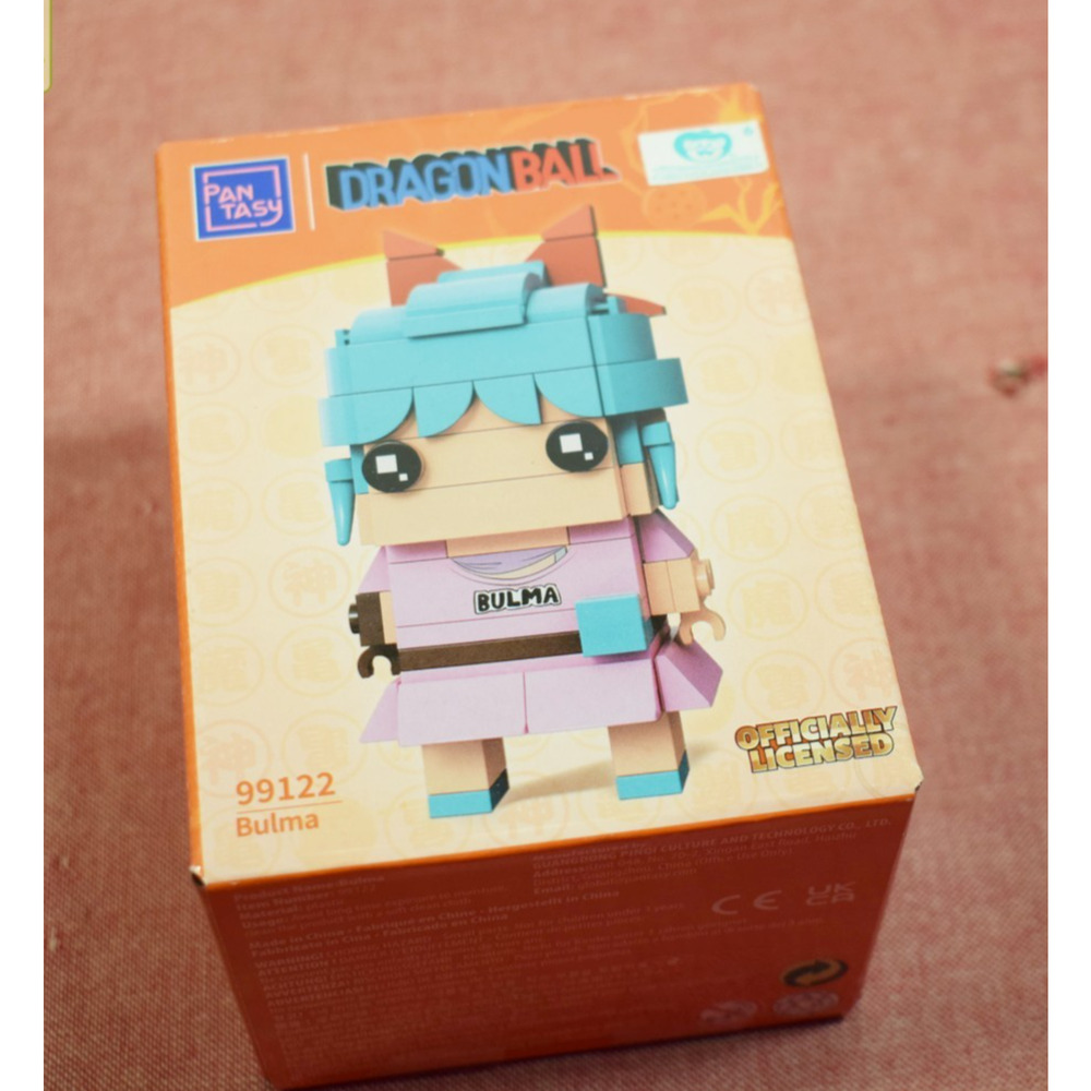 Pantasy Dragon Ball Bulma Buildable Brick Block Figure 99122 #